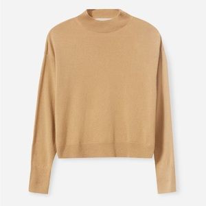 Everlane The Cashmere Crop Mockneck